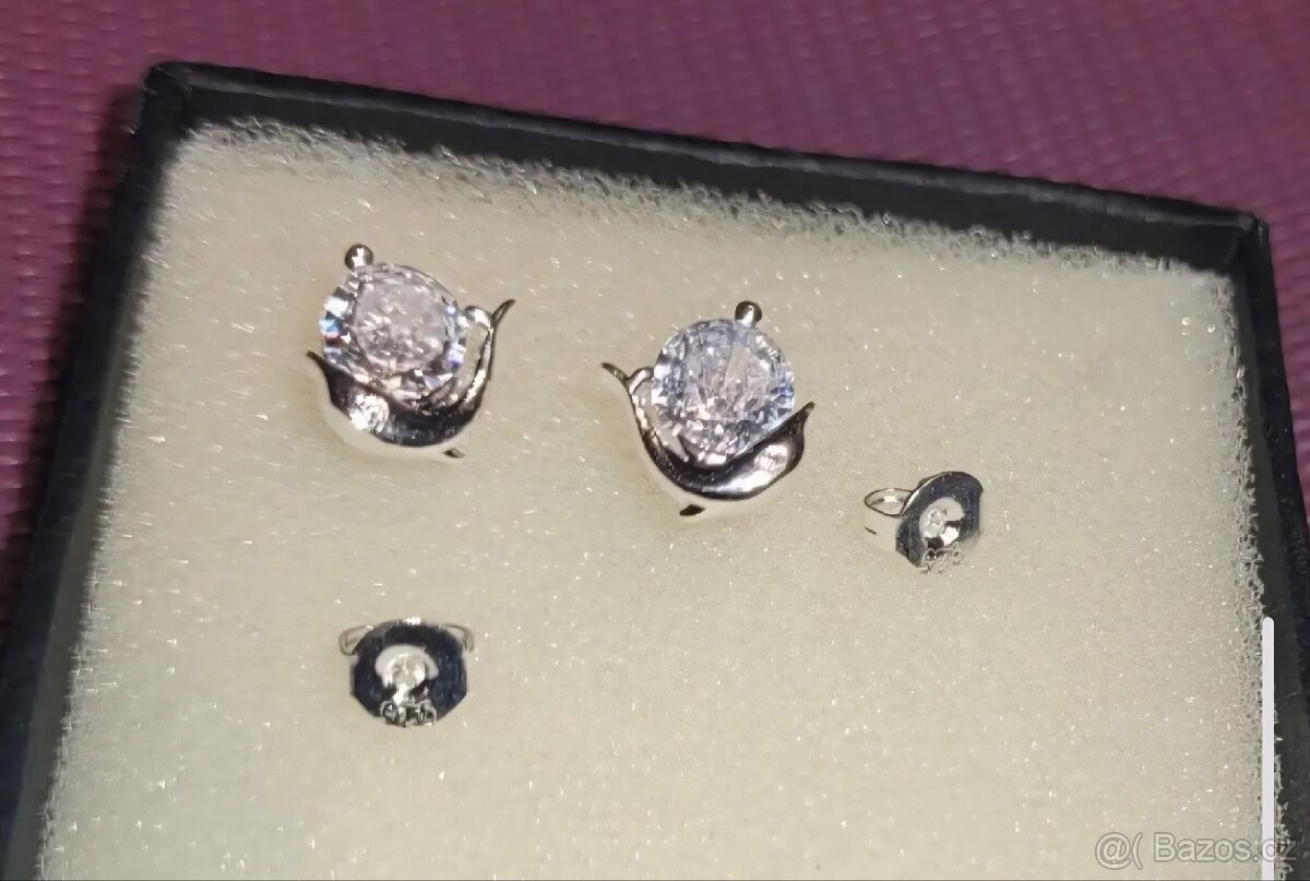 Nová dámská sada souprava šperků stříbrná delfín 925 - 6