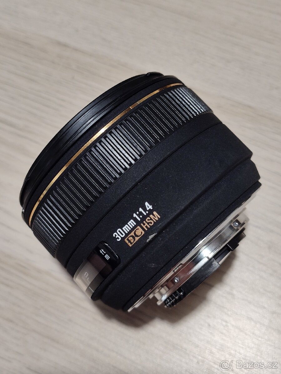 Objektiv Sigma EX 30mm /f1.4 DC HSM pro Nikon - 6