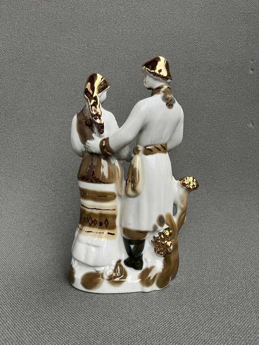 Sběratelská soška Zamilovaný pár 25.5 cm, Polonne - 6