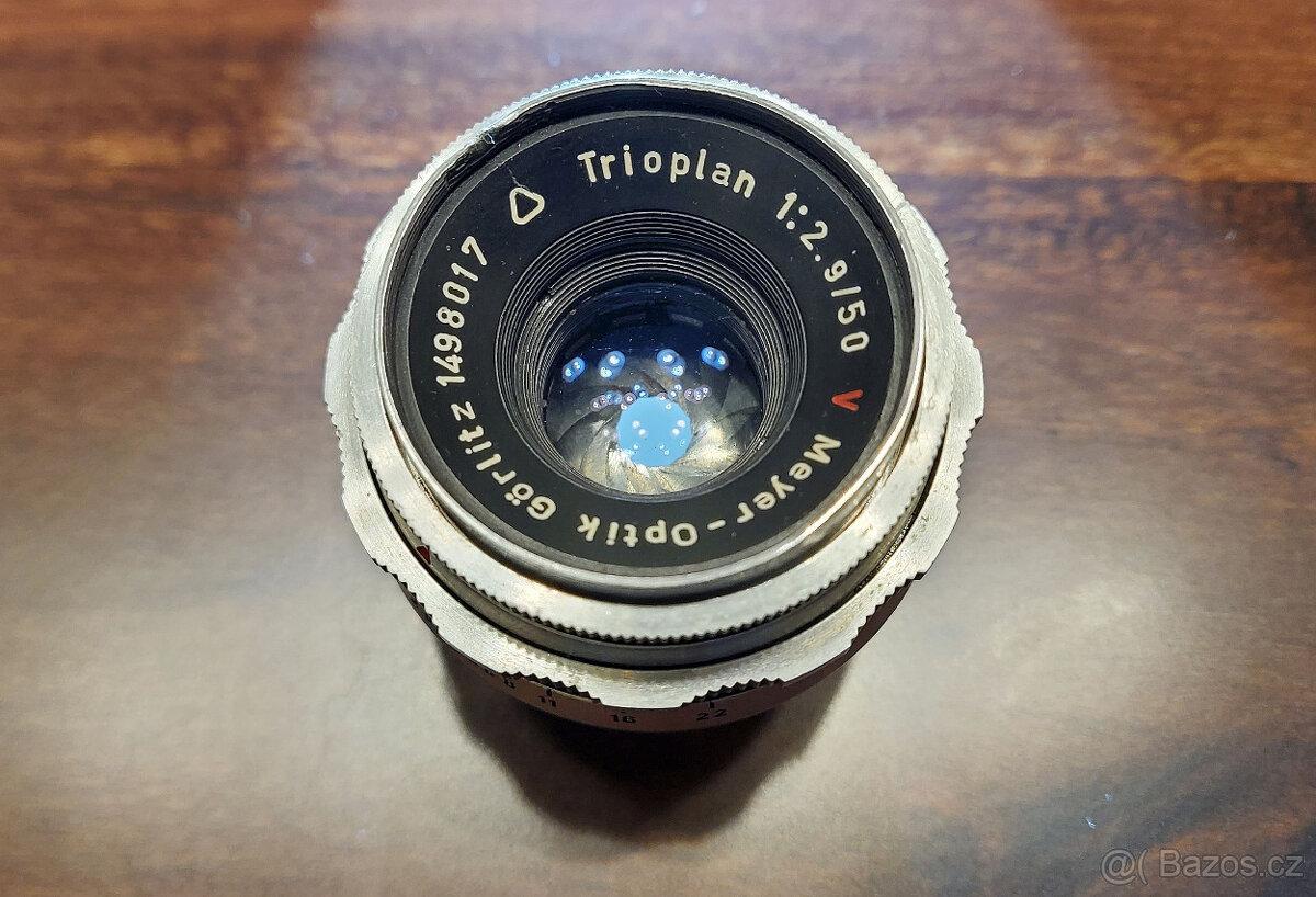 Objektiv Trioplan 50 f2.9 / Meyer-Optik Görlitz / Altix - 6