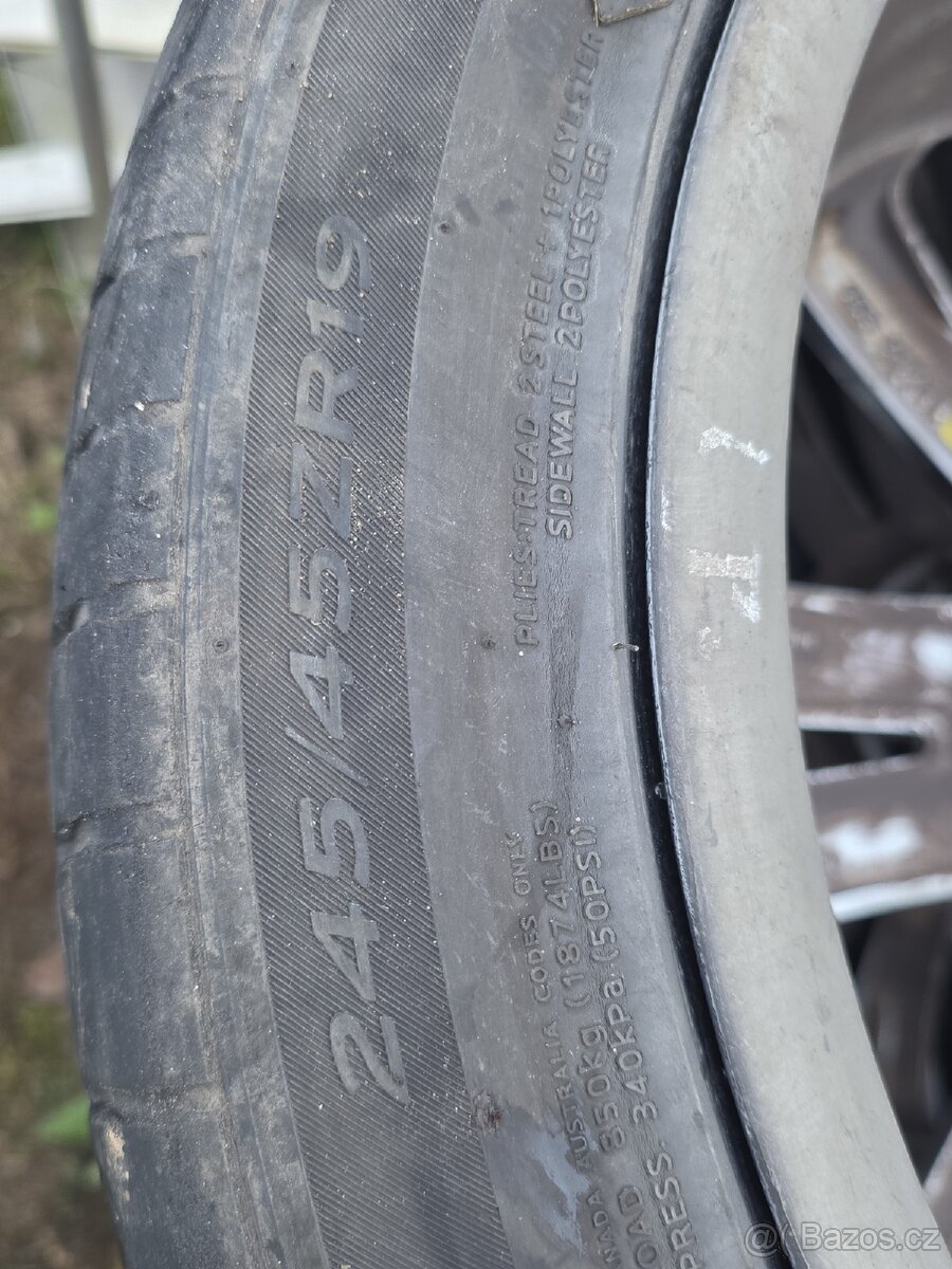 Alu kola Mercedes s klasse - 6