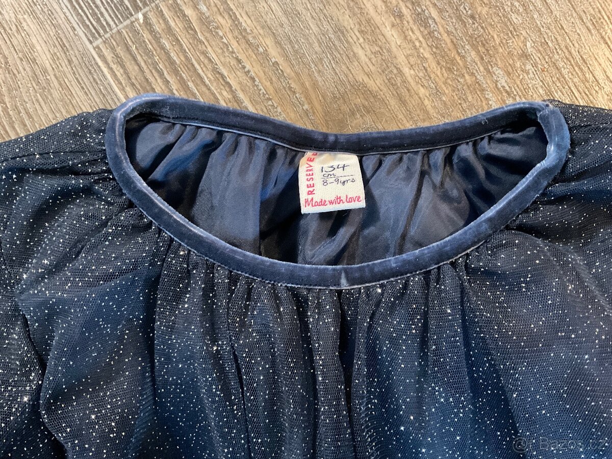 Krásné šaty, šatičky vel. 134 , lindex reserved - 6