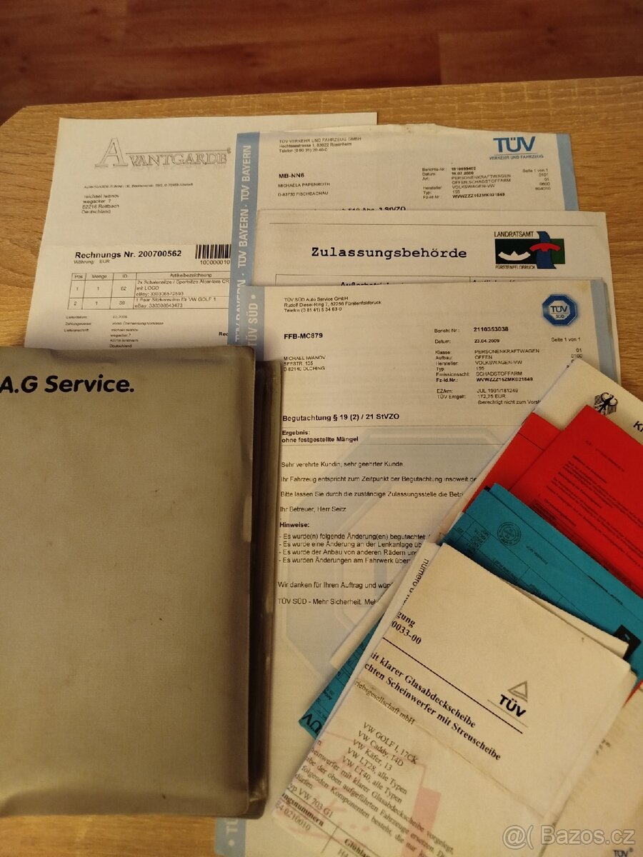 VW Golf ll 1, 8 benzín 98PS PICK-UP - 6