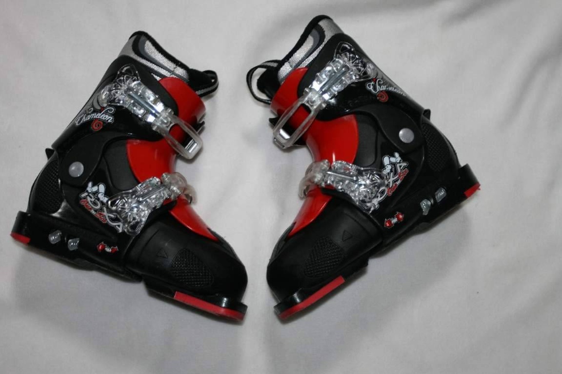 detské lyže Dynamic 90 cm , lyžiarky Roxa Chameleon - 6