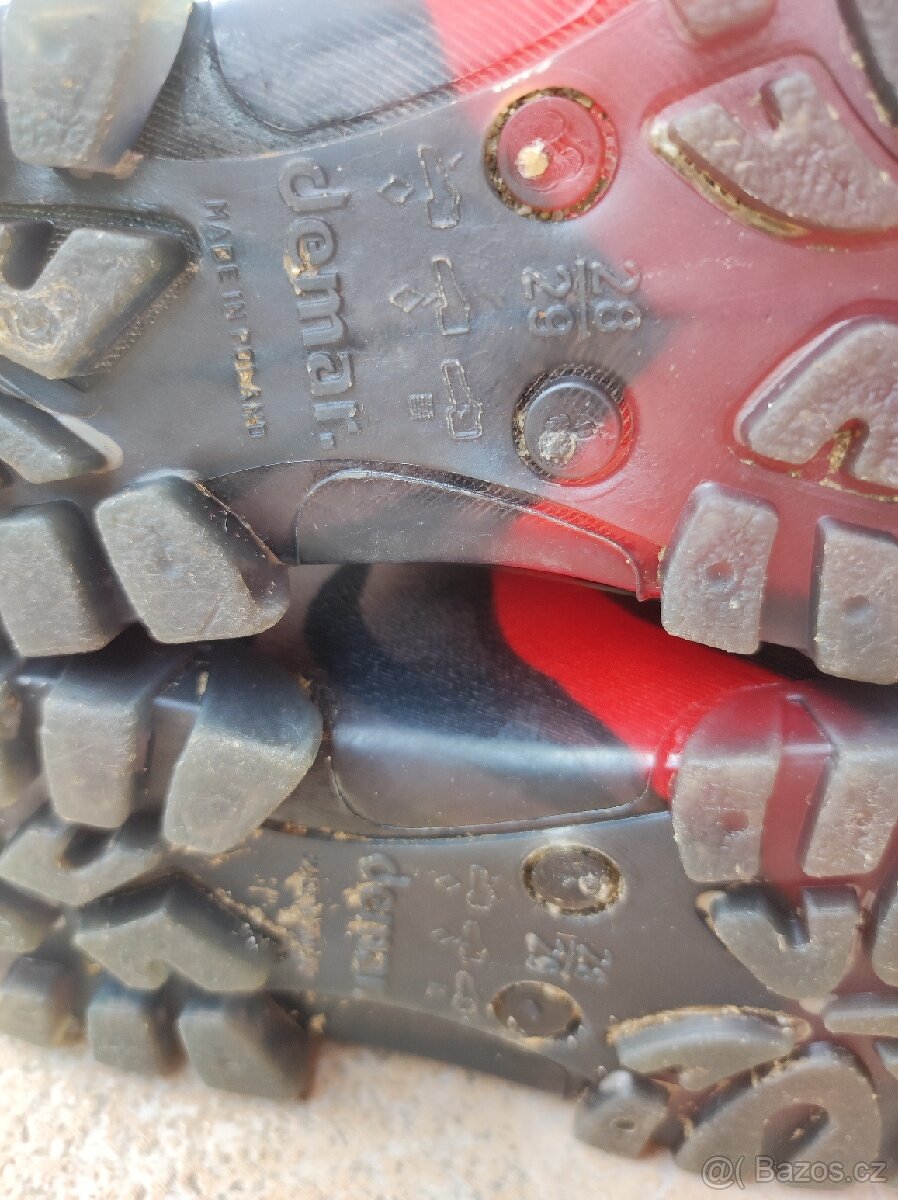 Gumáky, Holinky 28/29 Demar - 6