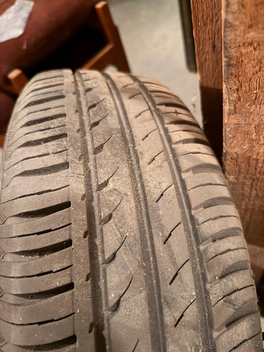 Sada 4× kompletní kola Škoda 15" + Continental 195/65 R15 9 - 6