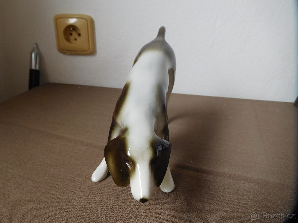 PORCELÁNOVÁ SOŠKA - PES - DUX - 6