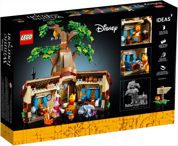 Nové LEGO 21326 Medvídek Pú (Disney) - 6