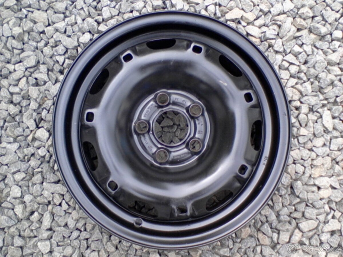 14 plechové disky Škoda Fabia I,II,III,Roomster,VW Polo - 6