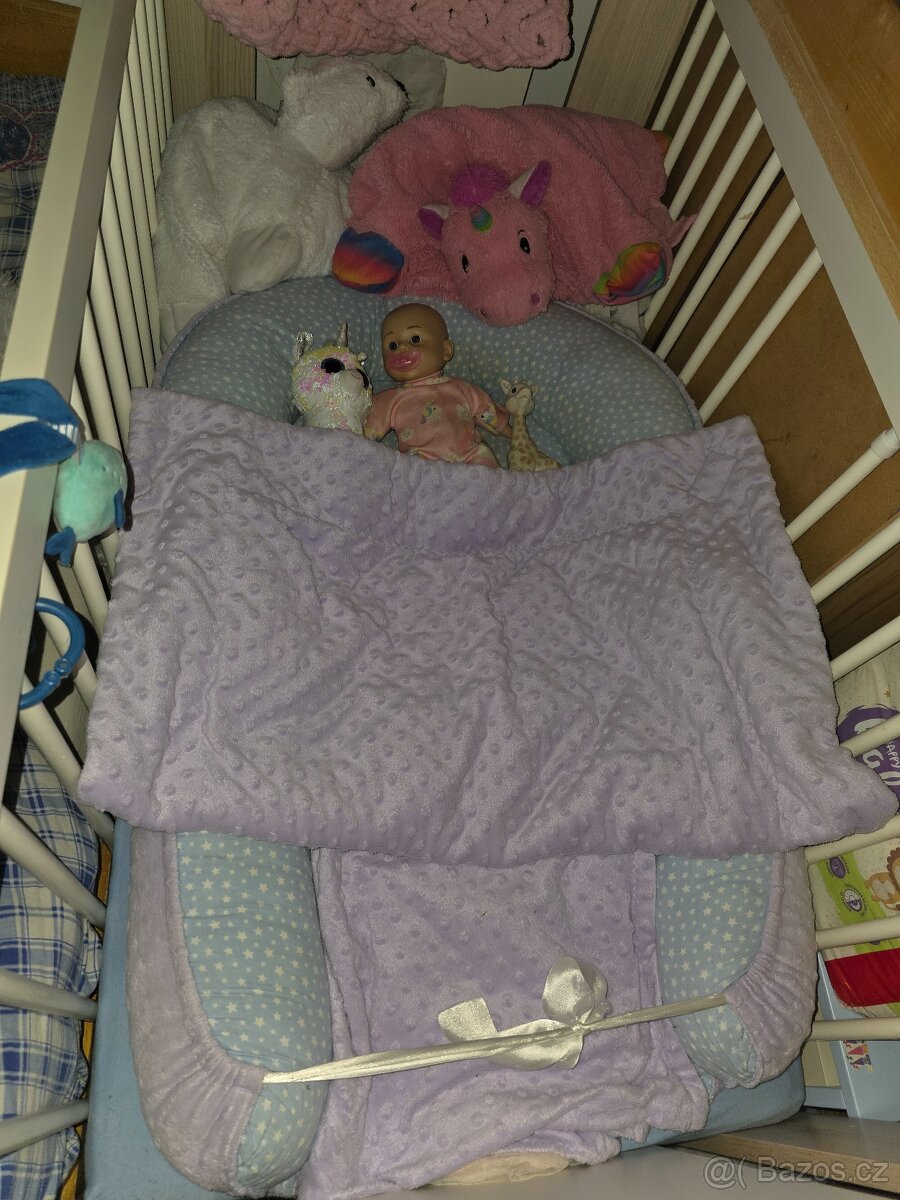 dětská postýlka + hnízdečko, Monitor dechu, nosítko - 6