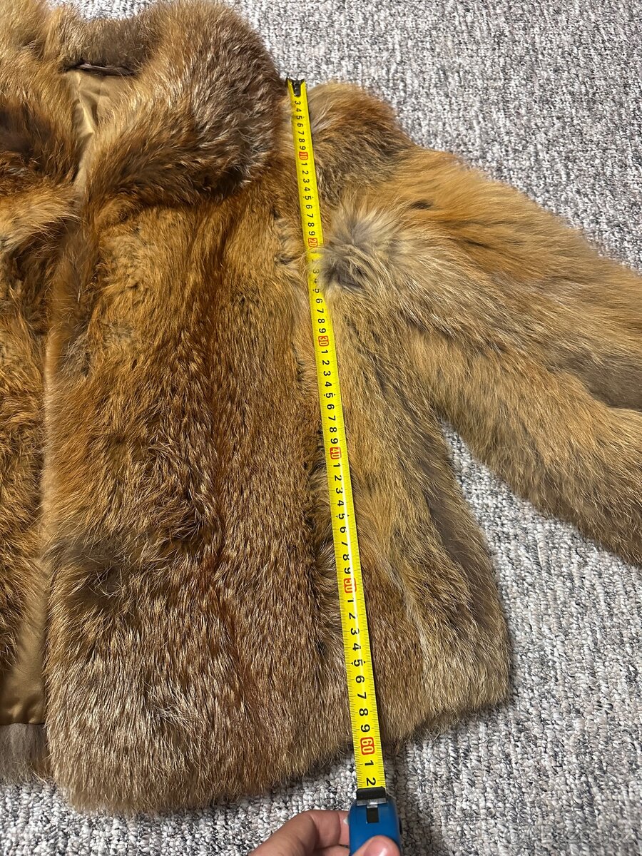 Kožich z pravé kožešiny liščí - 6