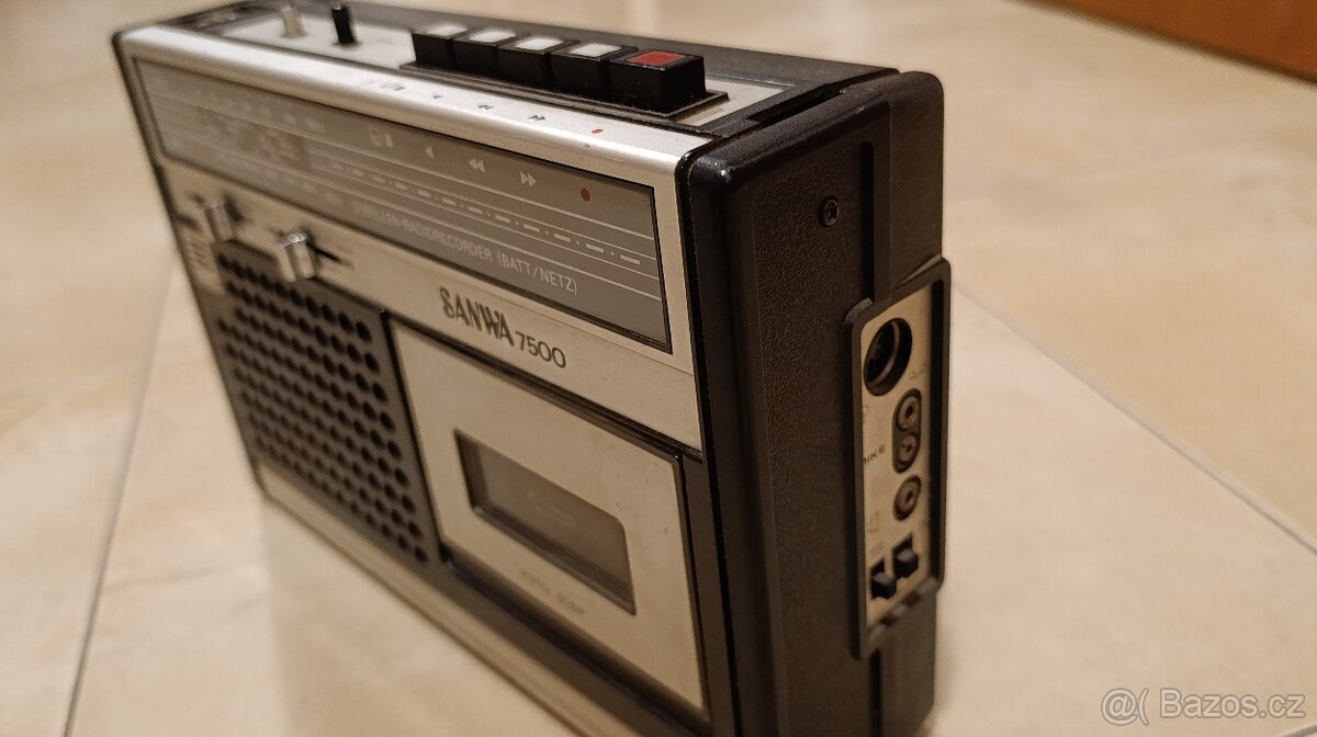retro radiomagnetofon Sanwa - 6