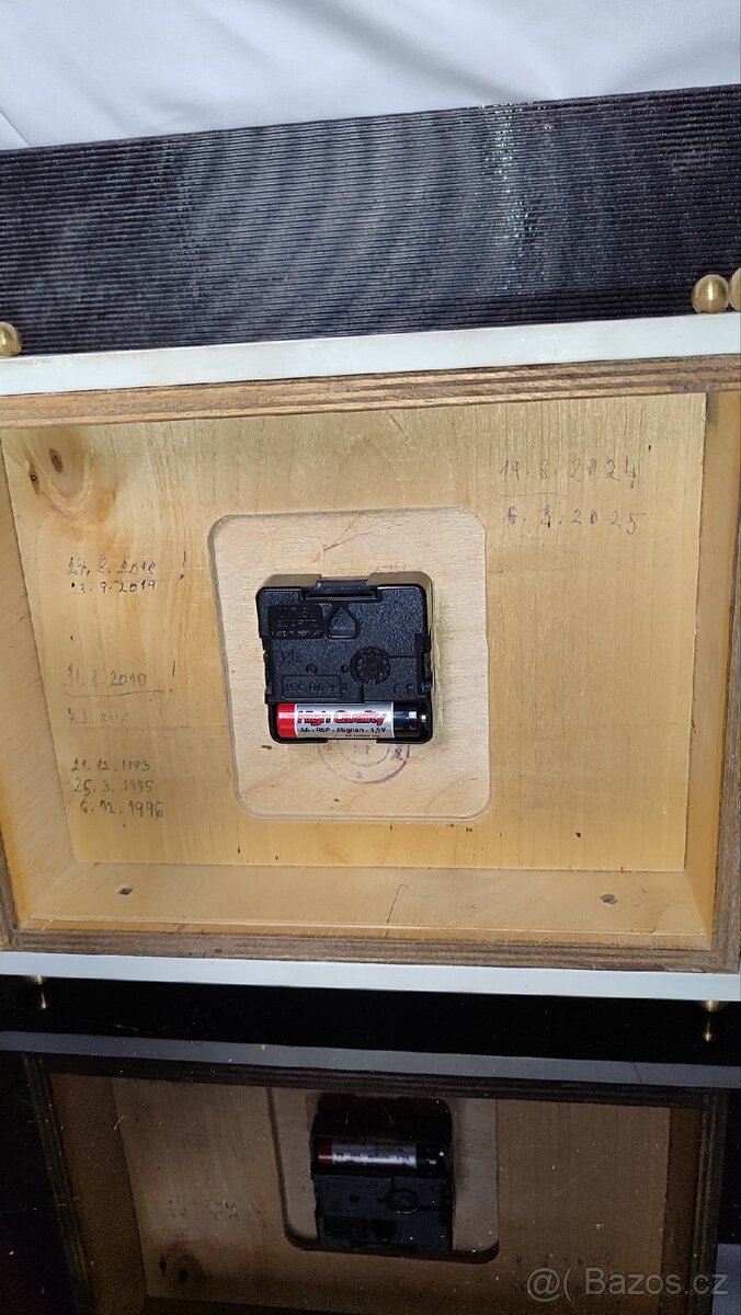 Starožitné stolní hodiny - 6