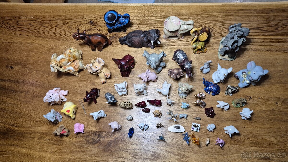 Sbírka figurek slonů - 6