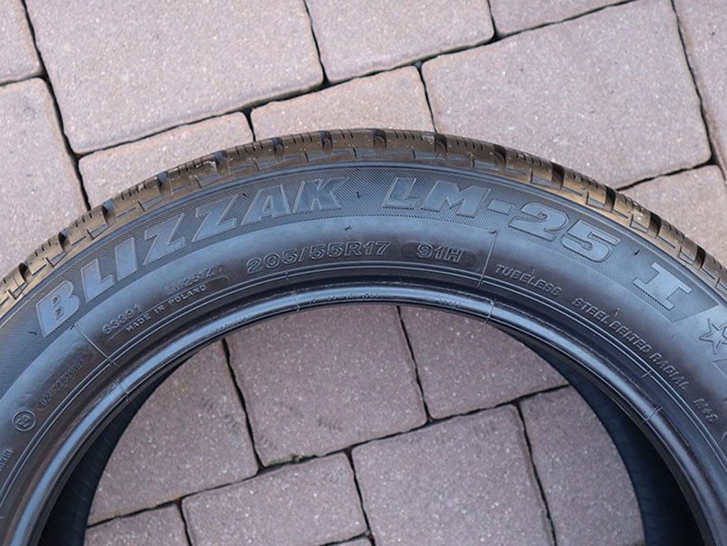 1kus 205/55R17 BRIDGESTONE – ZIMNÍ - 6