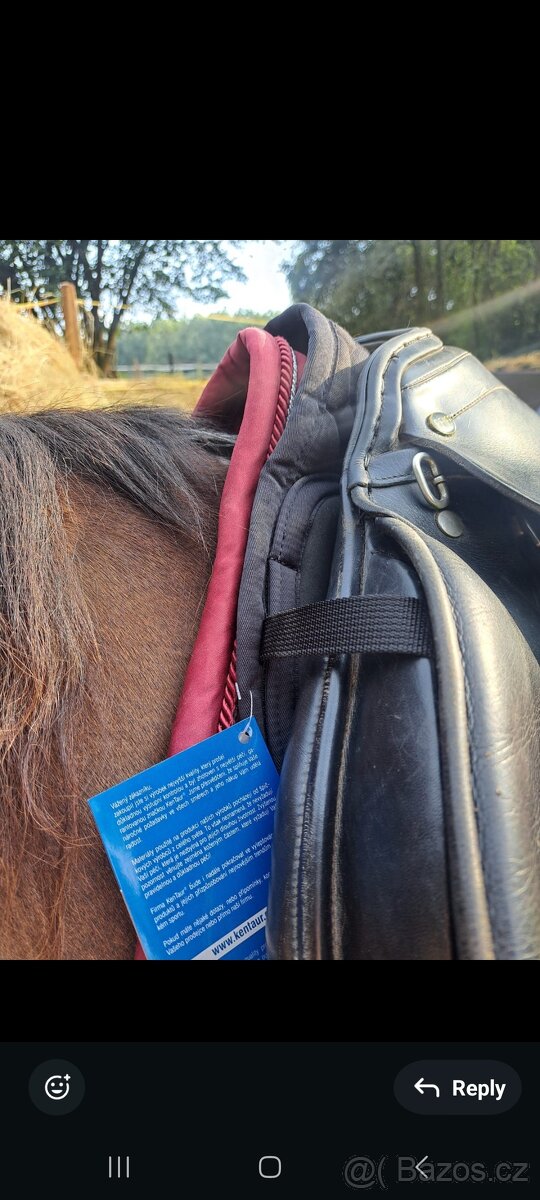 Anglické všestranné/ sedlo (Kentaur), komora 2, posedlí 17,5 - 6