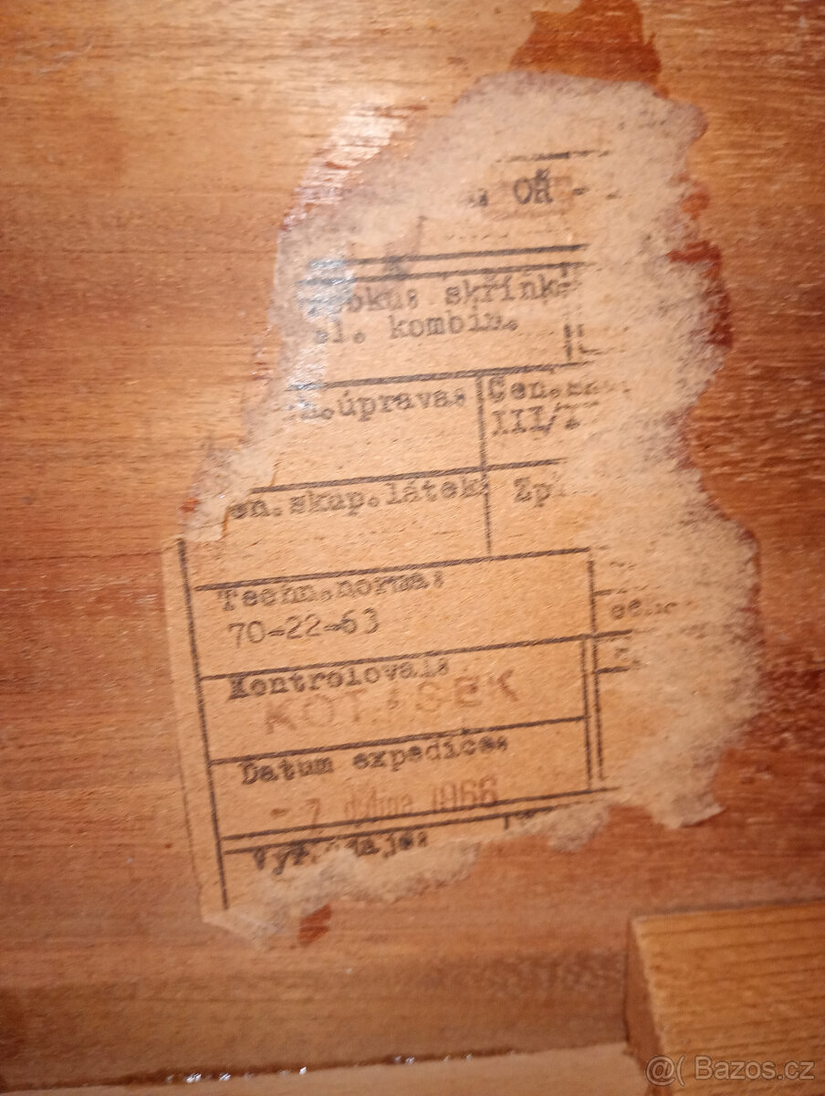 MEZULÁNIK Retro Komoda kabinet - 6