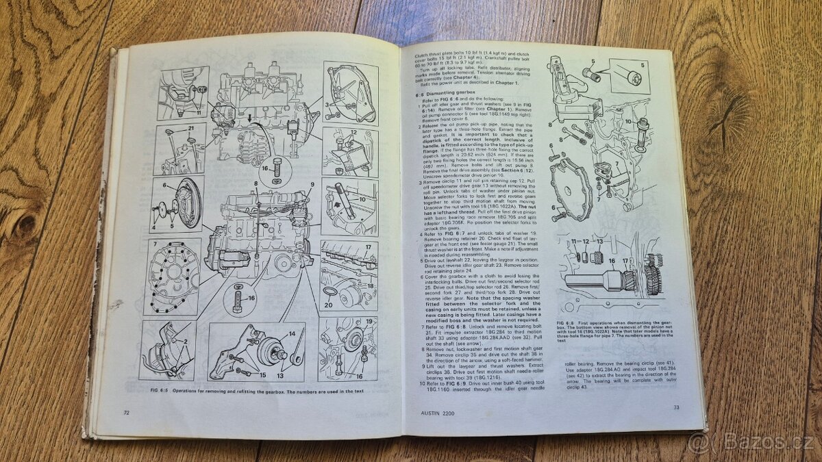 Příručka Austin Morris - 6