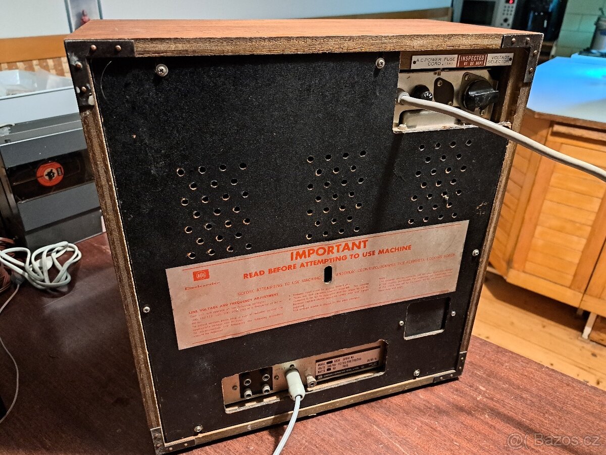 Kotoučový magnetofon Dokorder 6020 - funkční, číst popis - 6