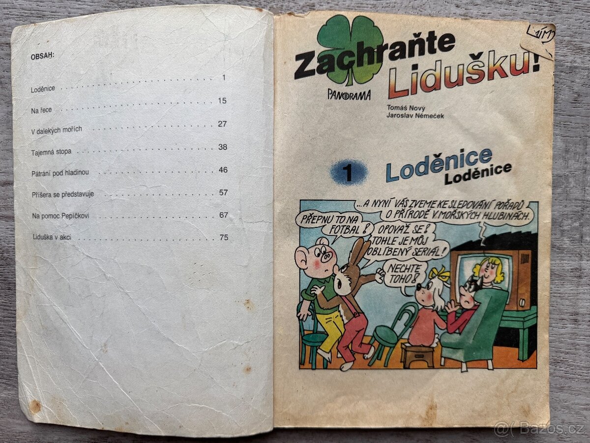 Čtyřlístek - Zachraňte Lidušku a Cesta kolem světa - 6