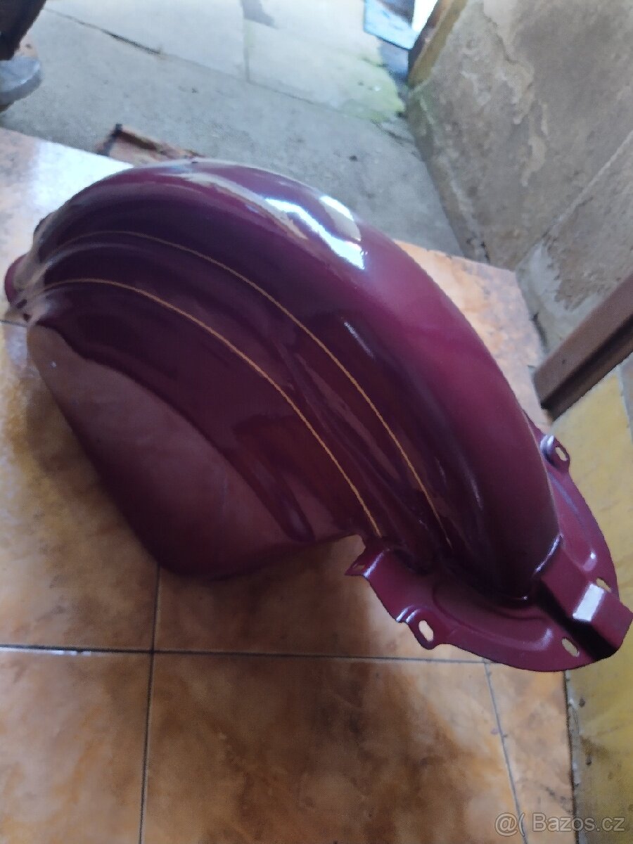 Jawa 250,350 kývačka, panelka, zadní blatník z kapsami - 6