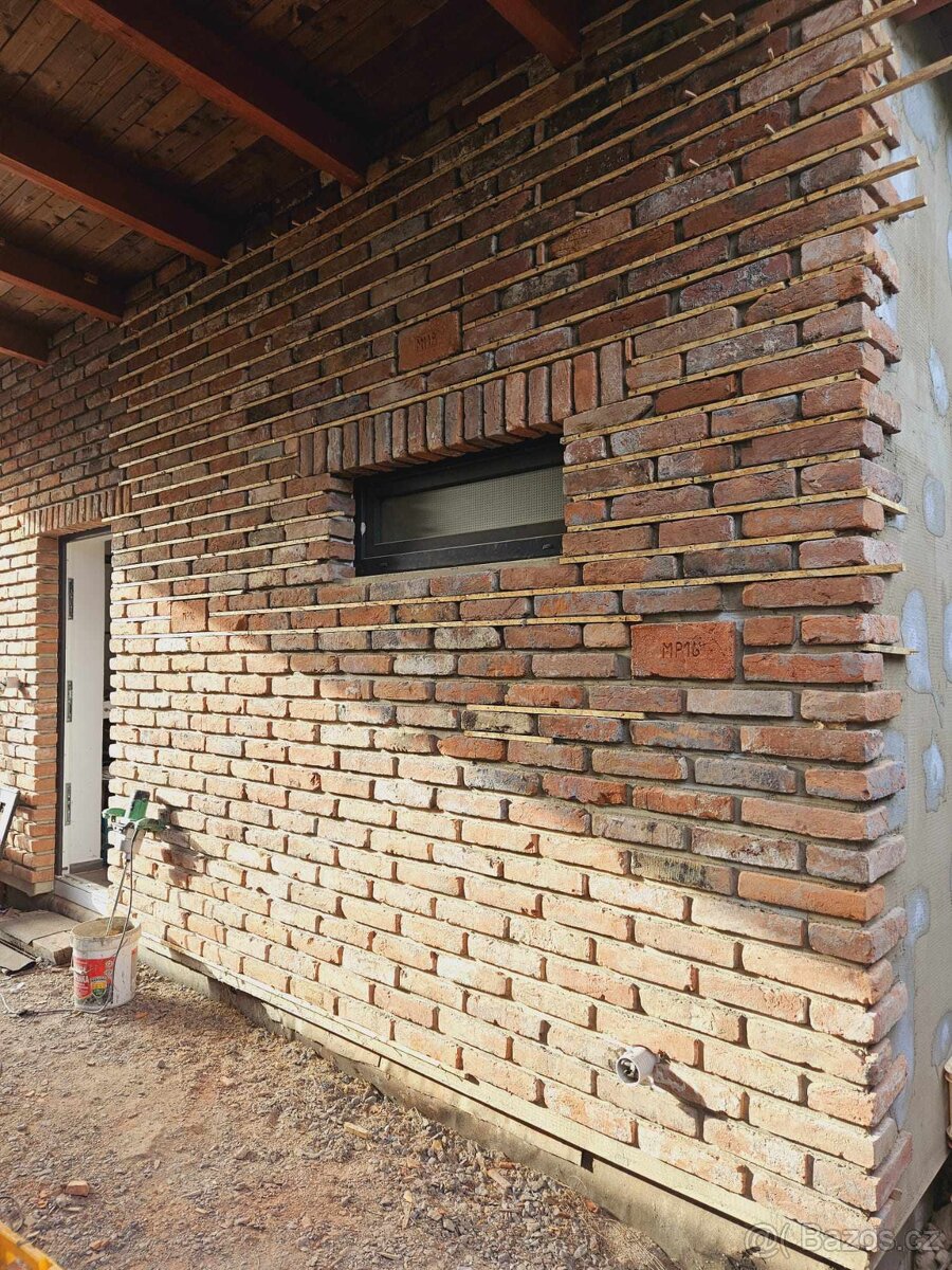 Cihlové obklady pásky z historických cihly - 6