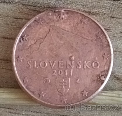 1 euro Cent Slovensko 2011 - 6