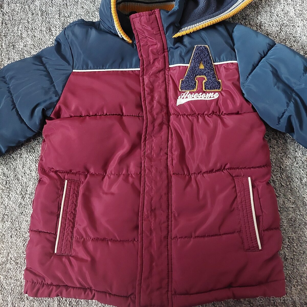 Teplá zimní bunda vel. 3/4 roky - 6