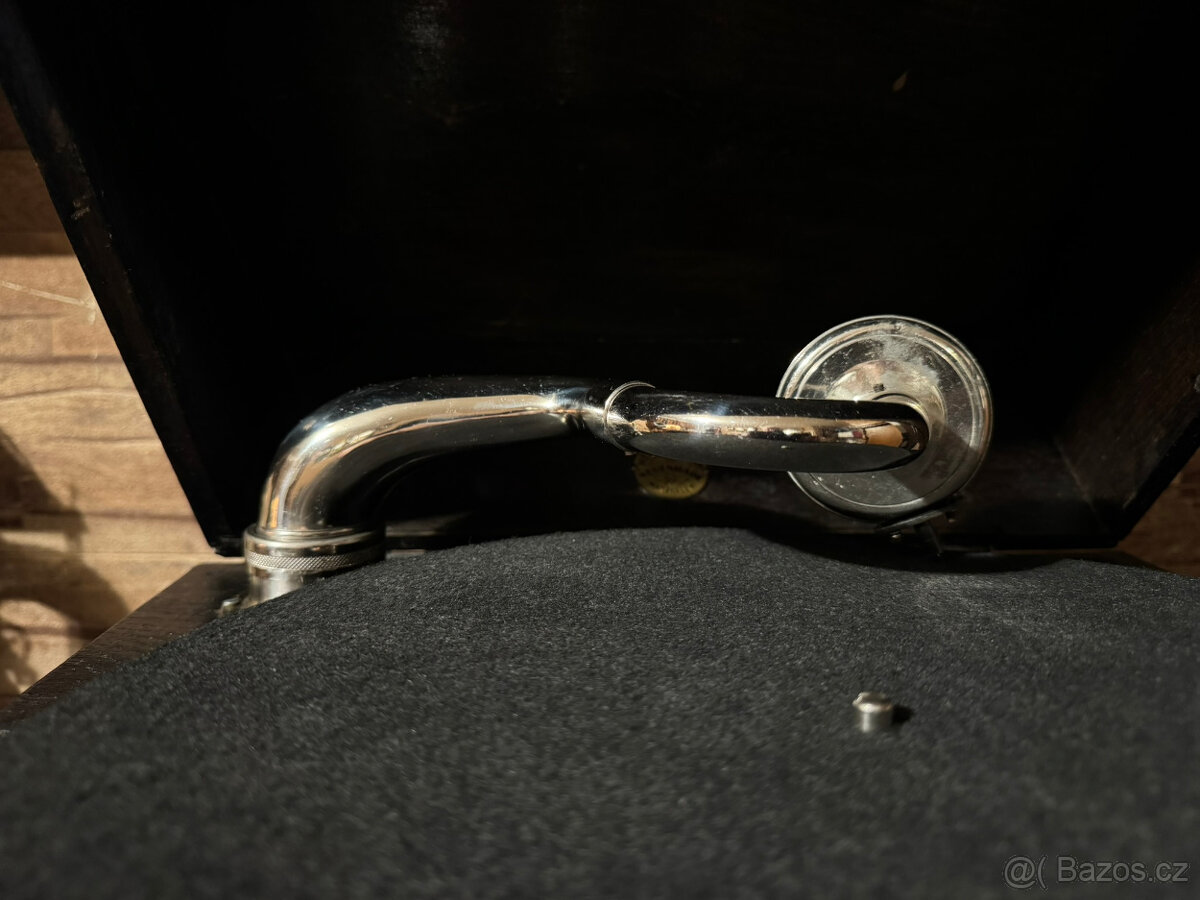 Starožitný gramofon v nevídáném top stavu. - 6