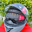 Přilba SMK na motorku. Velikost L (59-60 cm). Nová - 6