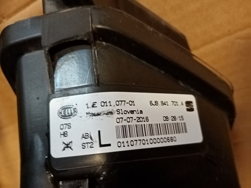 Mlhovky, přední nárazník - 6