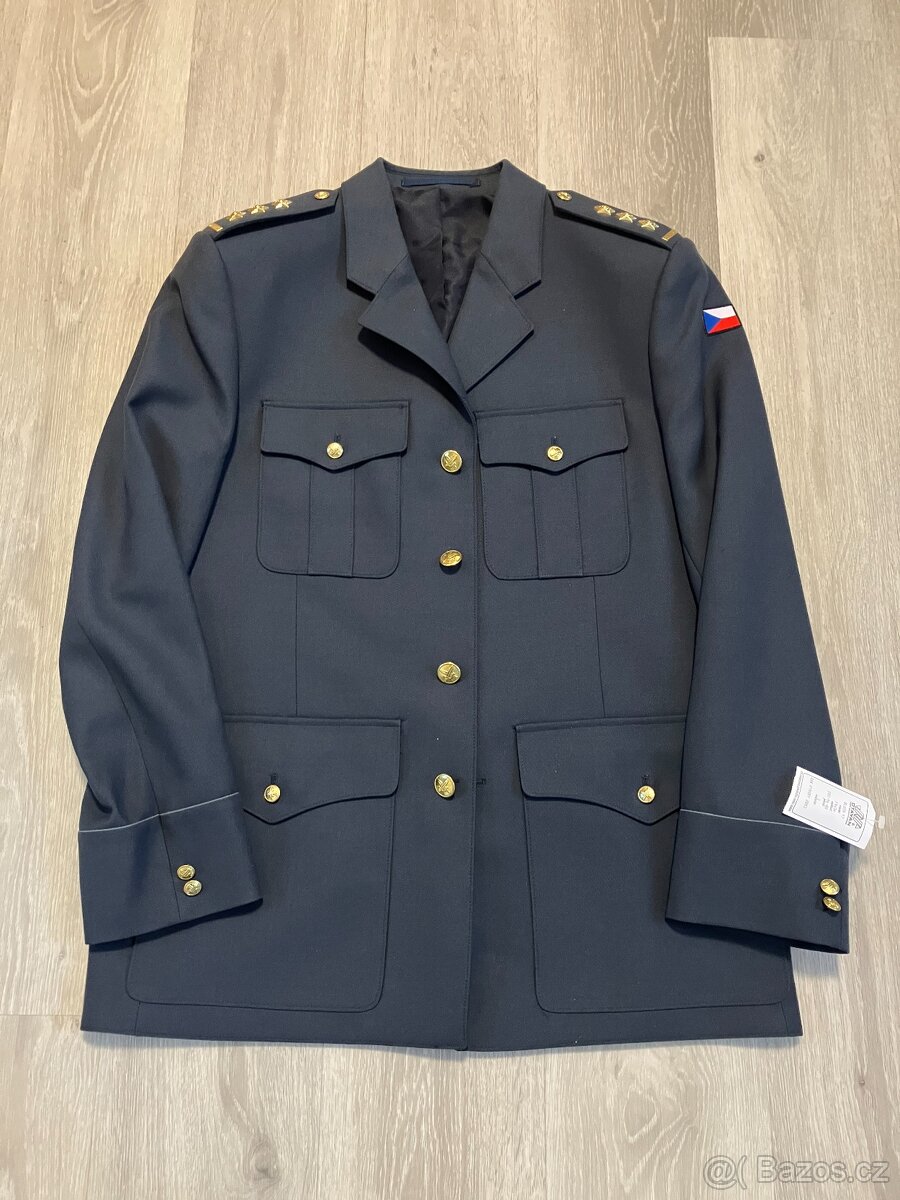 Vojenská modrá uniforma. - 6