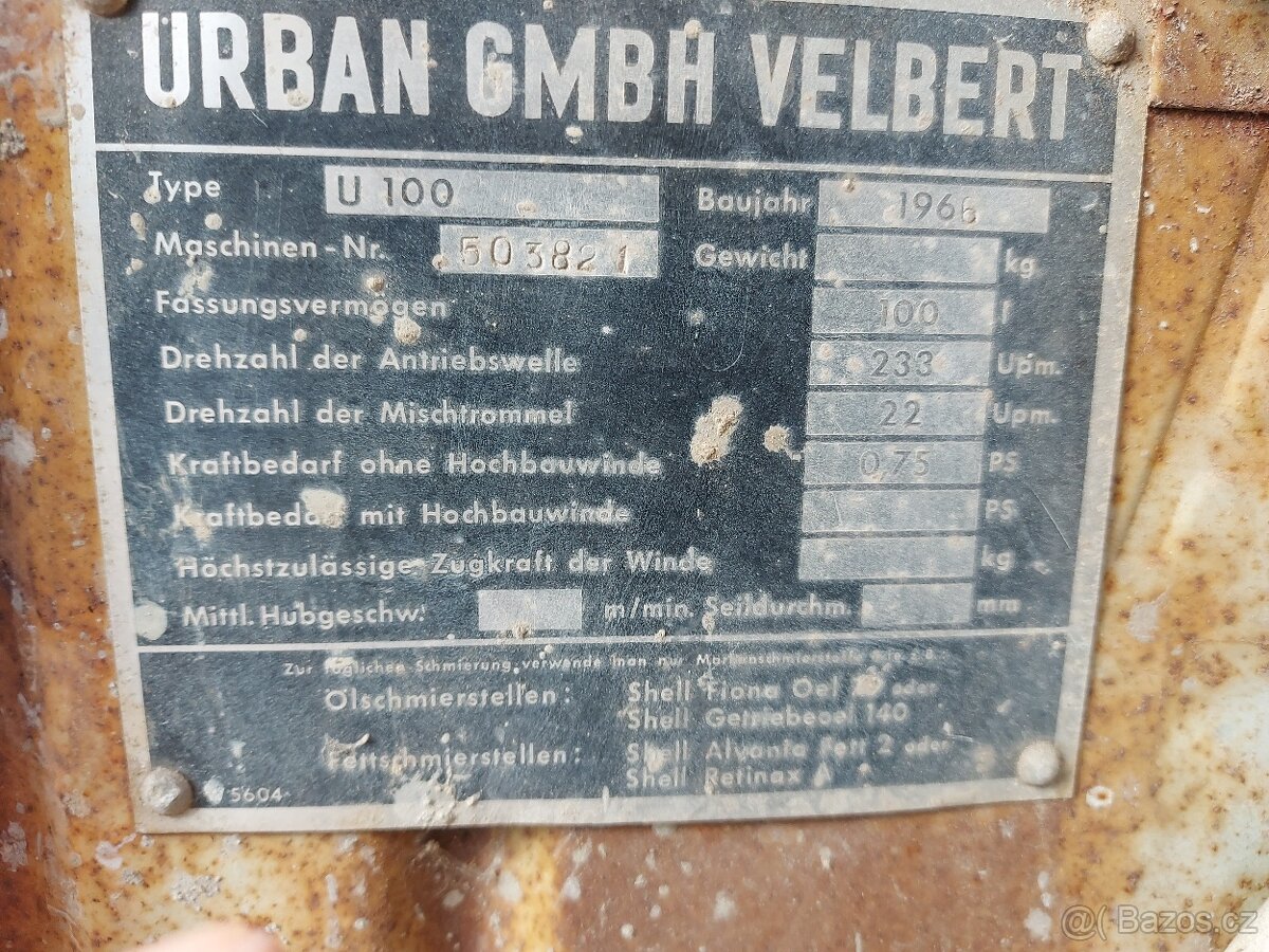 Stavební michačka - 6