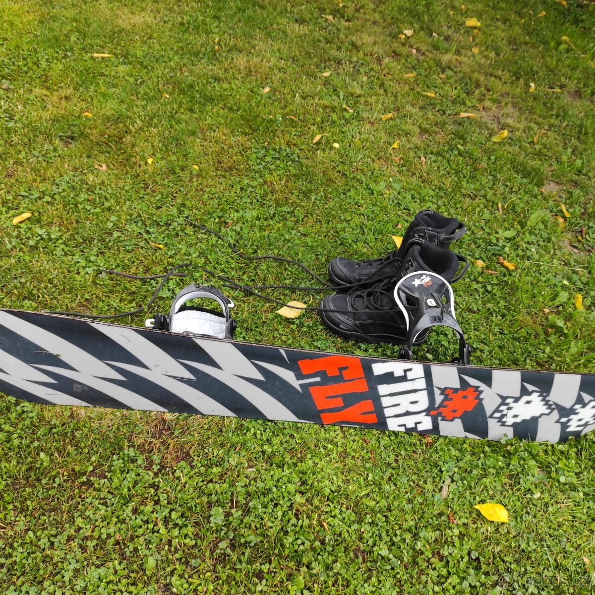Snowboard, vázání, boty - 6