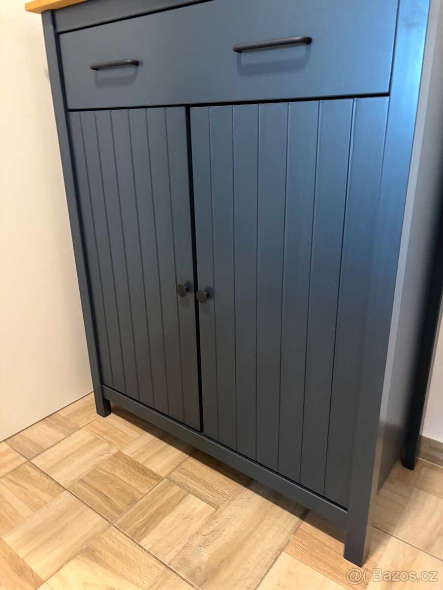 Tmavě modra komoda Miranda 90 cm - 6