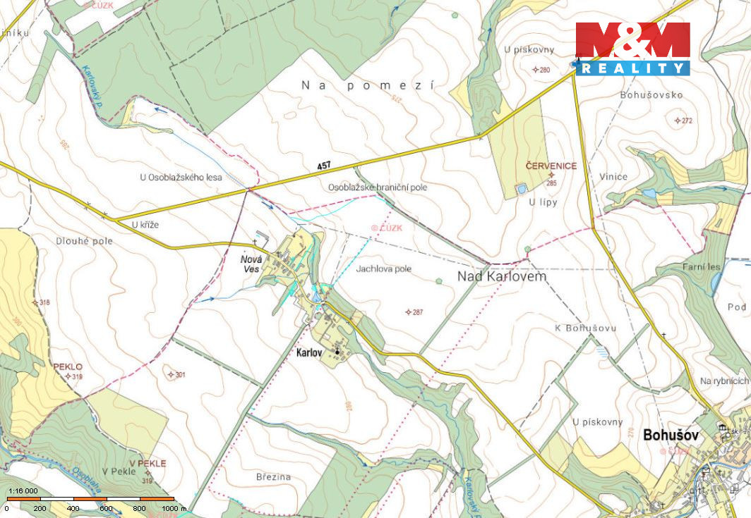 Prodej pozemku, 4717 m², Bohušov - 6