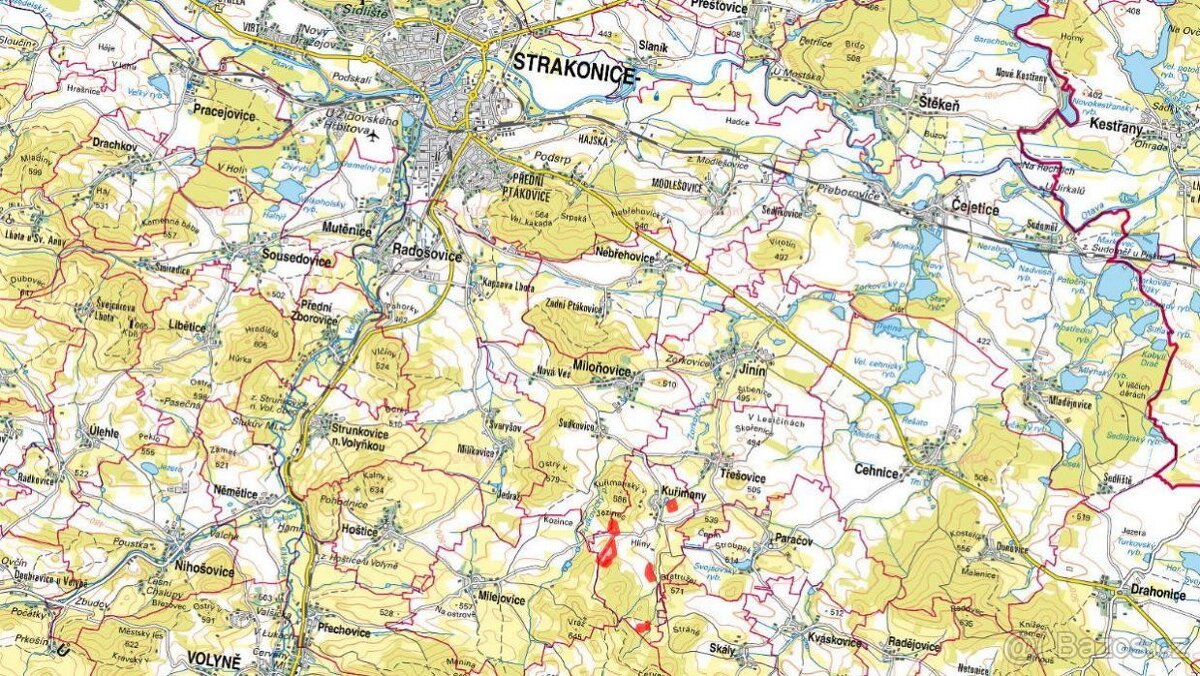 Zemědělská půda, prodej, Kuřimany, Strakonice - 6