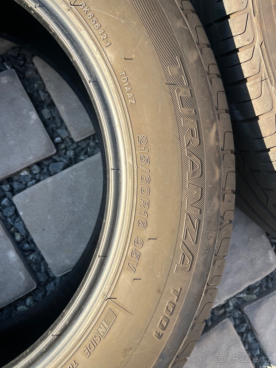 Letní pneu Bridgestone 215/60/16 - 6