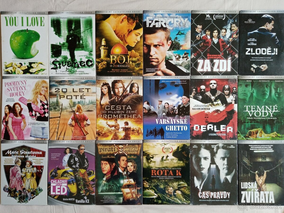 Sleva- orig. DVD digipacky od 46Kč - 6