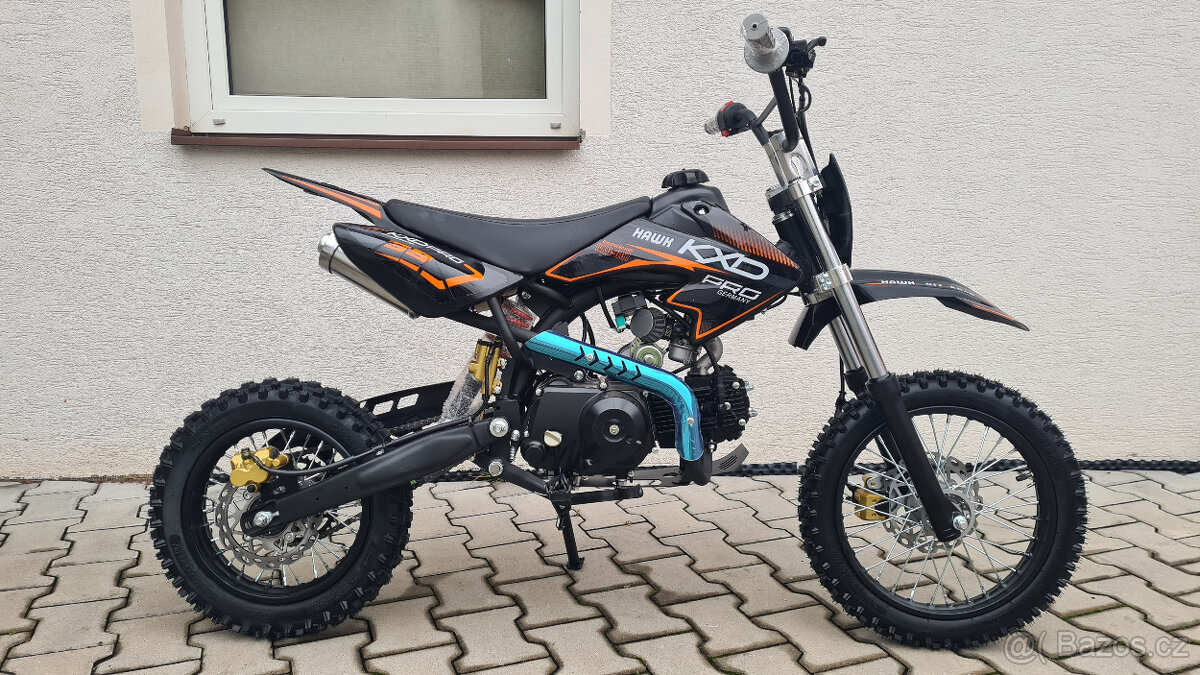 Pitbike KXD GT- 125S Automat, kola 14/12, motor Honda DAX - 6