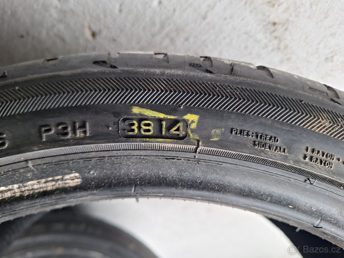 Prodám letní pneu 255/35/18 Bridgestone - 6