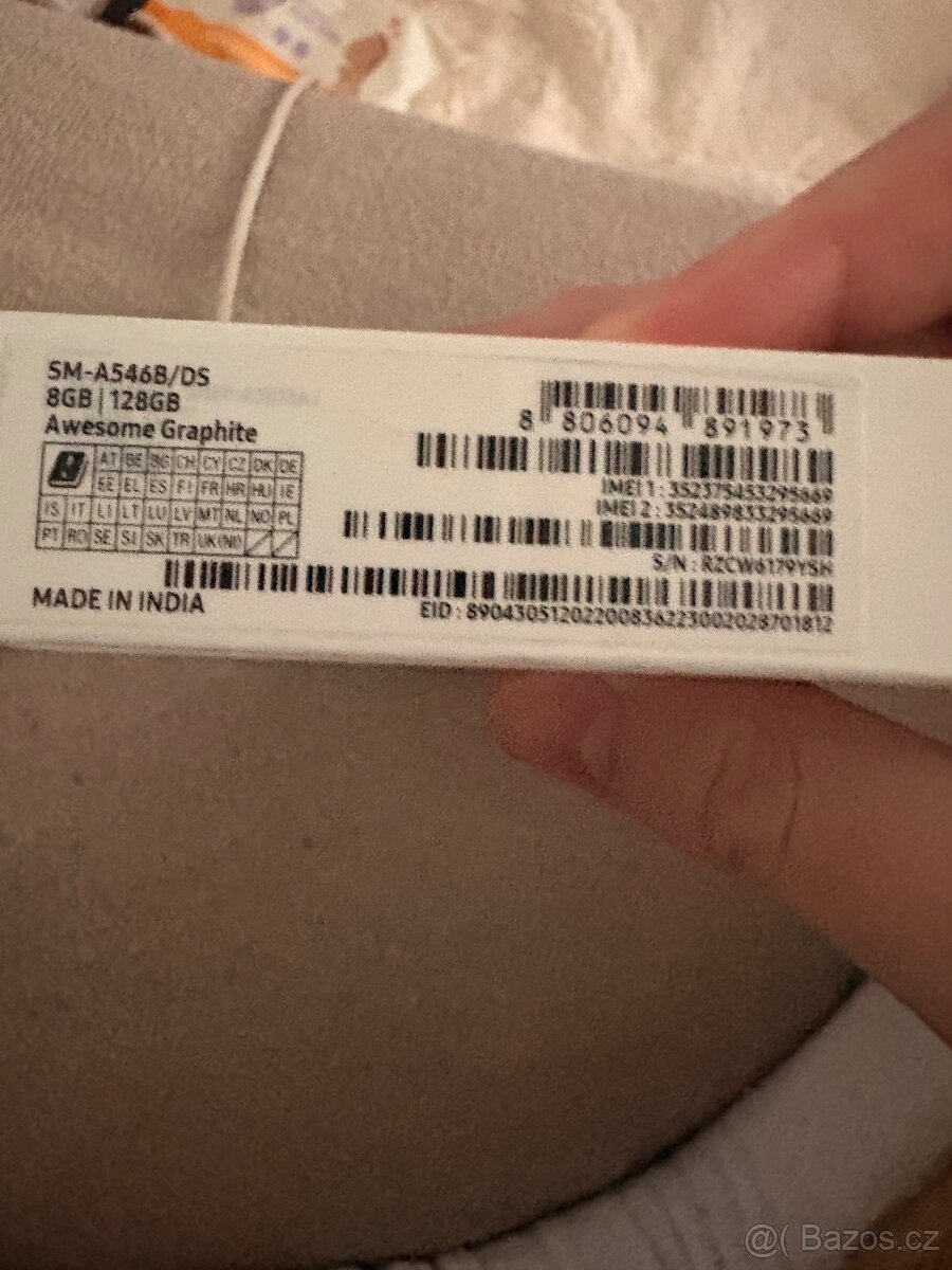 Samsung A54 5G 128GB Black - 6