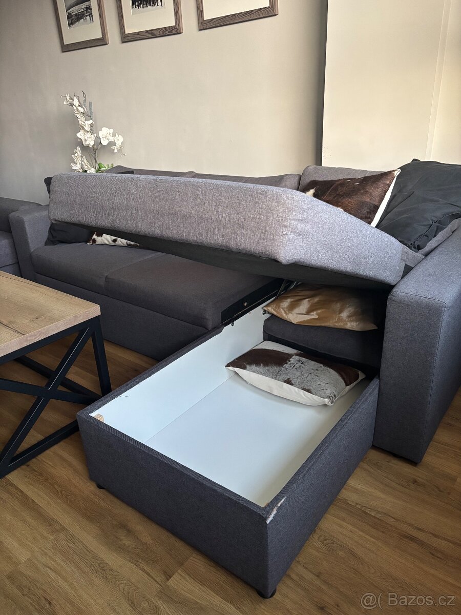 Rozkládací gauč 2 ks - 6