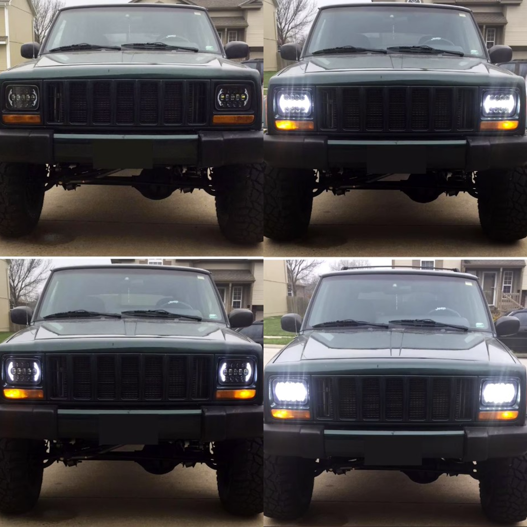 LED Svetlá 105W - Jeep Cherokee - 6