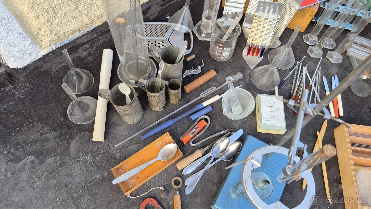 Obrovská Retro školní chemická souprava - 6