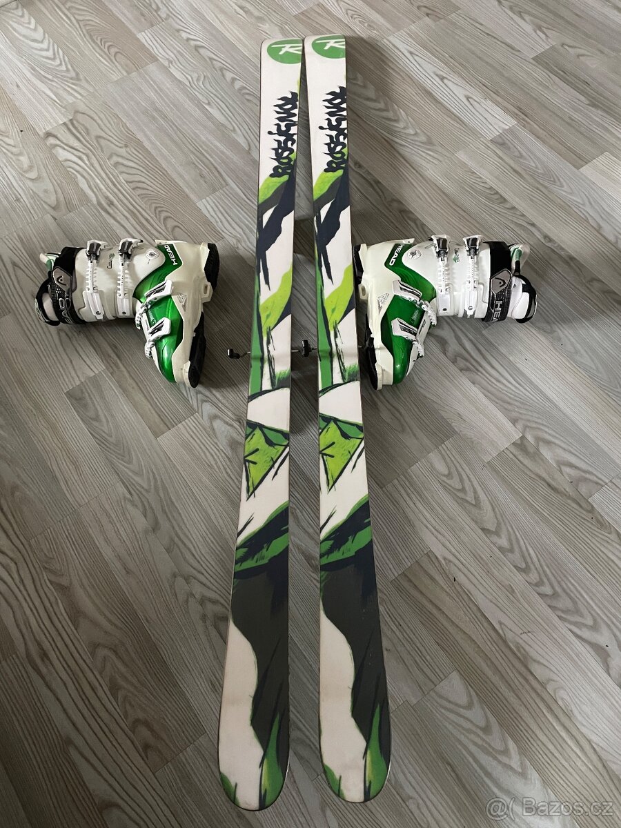 Univerzální lyže Rossignol 178 cm+ lyžáky Head 43-44 - 6