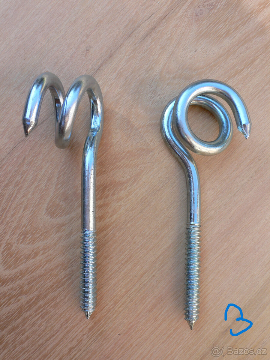 Kotvení houpaček aj: houpačkové háky, objímky, oka, řetězy - 6
