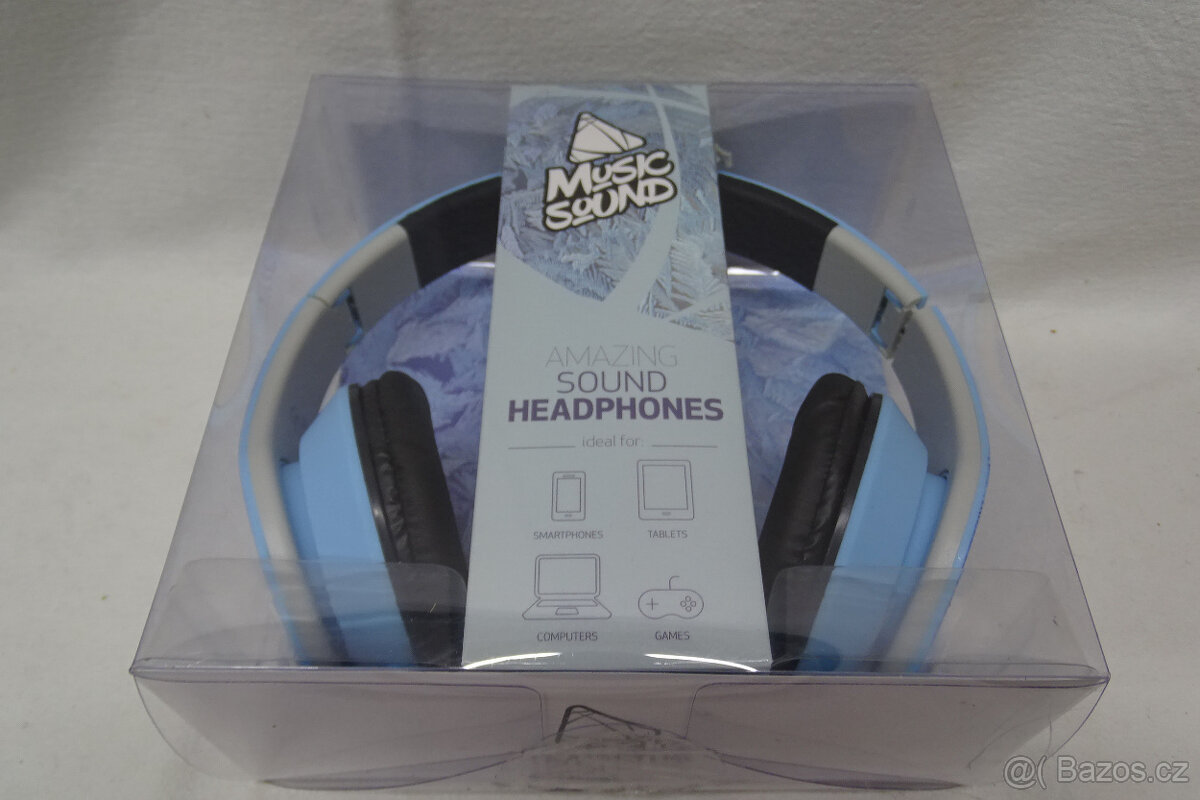 Sluchátka Music Sound Bluetooth nepoužité - 6