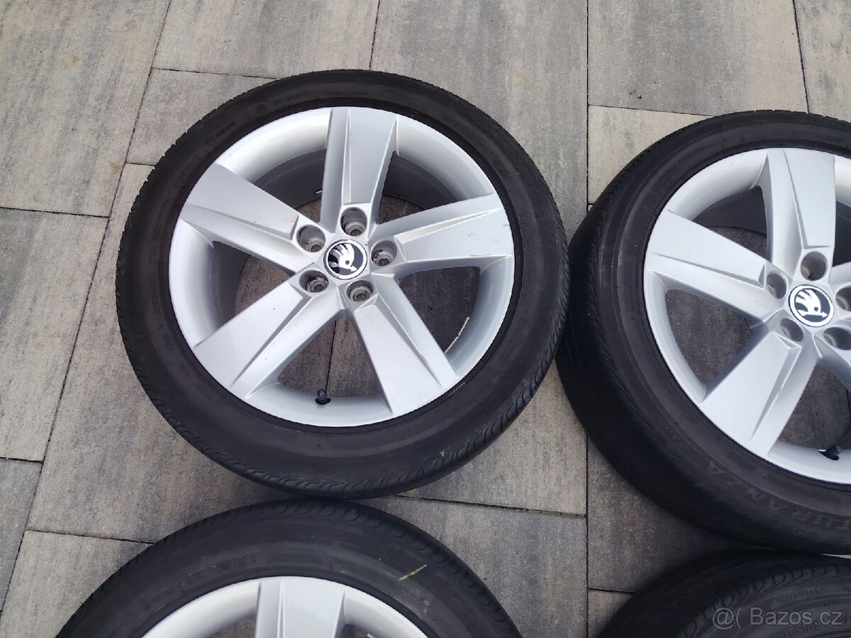 Alu kola 5x100 R16 ROCK - Škoda Fabia III, Rapid - 6