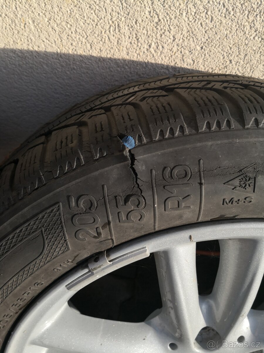 Mercedes W203 org. Alu kola 7x16 5x112 c203 cl203 - 6